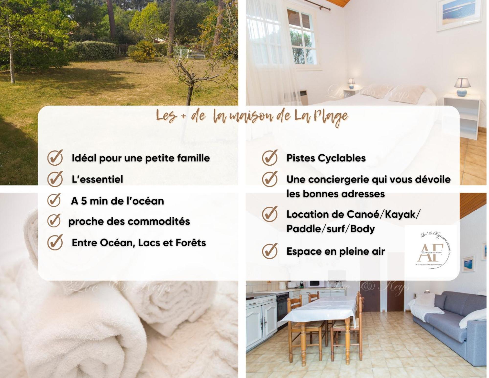Petite Maison A Biscarrosse - Plage Екстер'єр фото